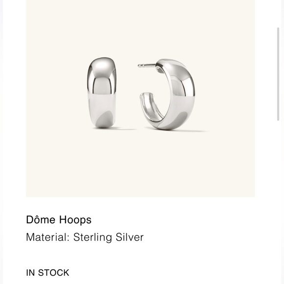 Mejuri Jewelry - Mejuri Dome Hoops EUC